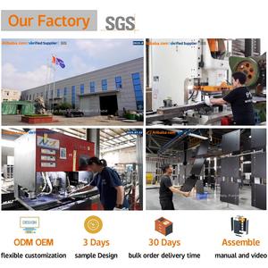 Ba bánh chất thải bin nhà công suất lớn vườn Thùng rác bin hộp vườn rác có thể nhà thép mạ kẽm Wheelie bin lưu trữ - Product Image 6