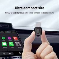 Adaptador Inalámbrico Portátil Universal 2 en 1 Compatible con Android Auto y CarPlay Smart AI Box