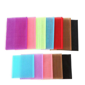 Özel Logo kanca döngü bant kendinden yapışkanlı saç bigudi bant rulo saç Sticker çıkartmalar kullanımlık saç cırt cırt bant - Product Image 1