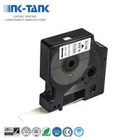 Ruban d'étiquettes pour imprimante, 45013 40913, 45803, 45010, noir sur blanc, pour cartouche, Compatible avec DYMO D1, étiqueteurs 360d 280