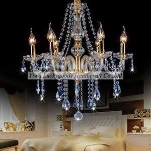 LSJ110 di lusso evento di nozze soffitto di lusso luci sospese 8 braccia moderno <span class=keywords><strong>lampadario</strong></span> di cristallo per hotel - Product Image 3