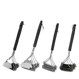 แปรงทำความสะอาดตาข่ายทำจากโลหะอเนกประสงค์อุปกรณ์บาร์บีคิวในครัว - Product Image 3