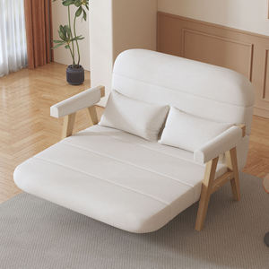 Sofá Cama Plegable de Alta Calidad para Niños, Moderno, Ahorrador de Espacio, de Lujo, Premium, Plegable, Estilo Japonés, Gris, Reversible - Product Image 3