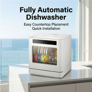 <span class=keywords><strong>Lave</strong></span>-<span class=keywords><strong>vaisselle</strong></span> <span class=keywords><strong>de</strong></span> comptoir intelligent entièrement automatique avec stérilisation à haute température, sans installation, pour hôtels et foyers - Product Image 4
