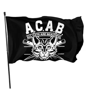 2023 New Innovations 90*150cm Double Side Acab Decoration All Cops Are Bastards Flag