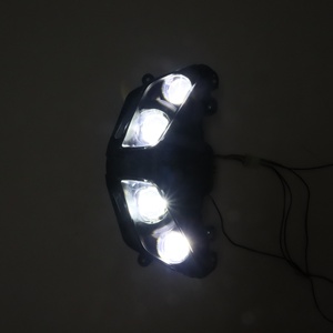 Phare LED de Moto pour YAMAHA <span class=keywords><strong>MT09</strong></span> FZ09 2017 2018 <span class=keywords><strong>2019</strong></span> 2020 Tête de Moto Grande Lampe de Conduite Avant - Product Image 3