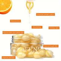 OEM/ODM/capsules de sérum pour le visage à la vitamine C blanchissent et raffermissent la peau hydratent et nourrissent les capsules d'essence de soins de la peau