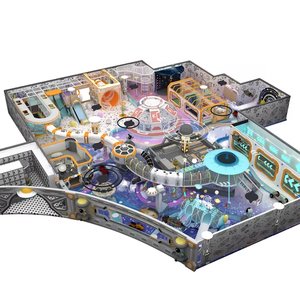 Parque Infantil Interior para Niños, Parque Temático Espacial, Base Aeroespacial, Paraíso, Juego Suave Ecológico con Capacidad de 500 kg - Play <span class=keywords><strong>Paradiso</strong></span> - Product Image 1