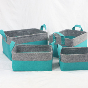 Organisateur pliable vêtements feutre panier de rangement bébé feutre boîte de rangement - Product Image 3