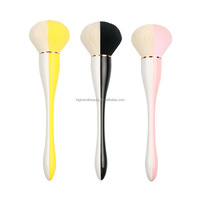 Pennelli trucco pennello singolo Kabuki correttore pennello fondotinta capelli Premium