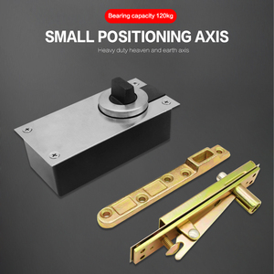 Thiết kế hiện đại thép không gỉ 360 độ xoay bản lề Dễ dàng cài đặt pivot cửa bản lề cho 120kg cửa gỗ - Product Image 6