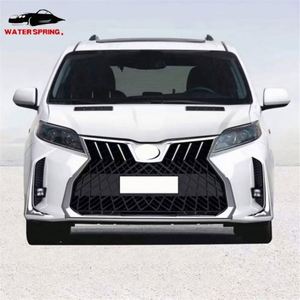 Ventes d'usine mise à niveau LM Style BodyKit Grille de capot Kits de carrosserie de pare-chocs avant arrière pour Toyota Sienna 2011-2020 - Product Image 4