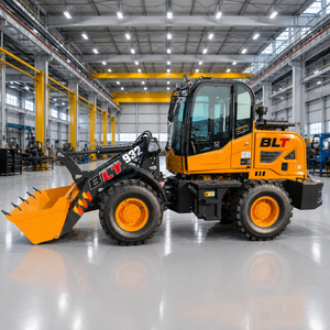Компактный колесный погрузчик BLT 932 4WD для строительства и сельского хозяйства, высокоэффективный дизельный фронтальный погрузчик, цена от производителя - Product Image 1