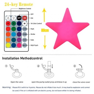Décoration de fête Led Staroon planètes décoration gonflable/éclairage gonflable suspendu Staroon - Product Image 6