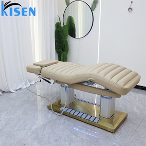KISEN Massage Table SPA <b>Bed</b> Electric Facial Custom Color Treatment <b>Bed</b> 4 Motors Beauty Health Chair Medical <b>Bed</b> for Salons - Product Image 6