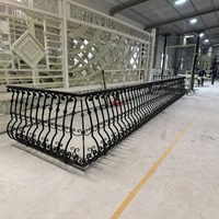 Panneaux en fer forgé sur mesure, balustres, rampes |   Élégant pour la terrasse de la villa, bricolage |   Certifié CE