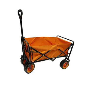 Neues Design Outdoor Camping Gepäckwagen Beach Camp Trolley Stalling Cart Offroad Rad Camping wagen