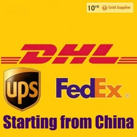 UPS FedEx DHL International Express Dropshipping 1688 Transporteur porte à porte pour agent d'expédition des EAU/KSA/Inde
