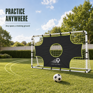 Red <span class=keywords><strong>de</strong></span> Fútbol Plegable y Resistente <span class=keywords><strong>de</strong></span> Poliéster <span class=keywords><strong>para</strong></span> Entrenamiento 5v5, 7v7, 11v11, con Diseño Portátil y Fácil <span class=keywords><strong>de</strong></span> Transportar - Product Image 4