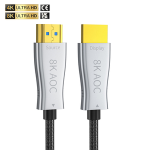 <span class=keywords><strong>สาย</strong></span>เคเบิลใยแก้วนำแสง HDMI 2.1 คุณภาพสูง ราคาถูก <span class=keywords><strong>ขาย</strong></span>ดี <span class=keywords><strong>สาย</strong></span>ใยแก้วนำแสง HDMI สีเงิน <span class=keywords><strong>สาย</strong></span>ใยแก้วนำแสง 1ม. 2ม. 3ม. 5ม. - Product Image 1