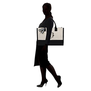 DLBZ Customized Letter Logo Printed Simplicity Style Reusable Portable <b>Large</b> Canvas Tote <b>Bag</b> for <b>Shopping</b> - Product Image 4