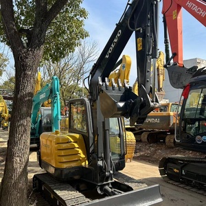 Used Excavator Volvo60 <b>Mini</b> Excavadora Volvo EC60D EC60B EC55D EC55B EC140 Excavator Low Price Volvo EC60 Secondhand Excavator - Product Image 4