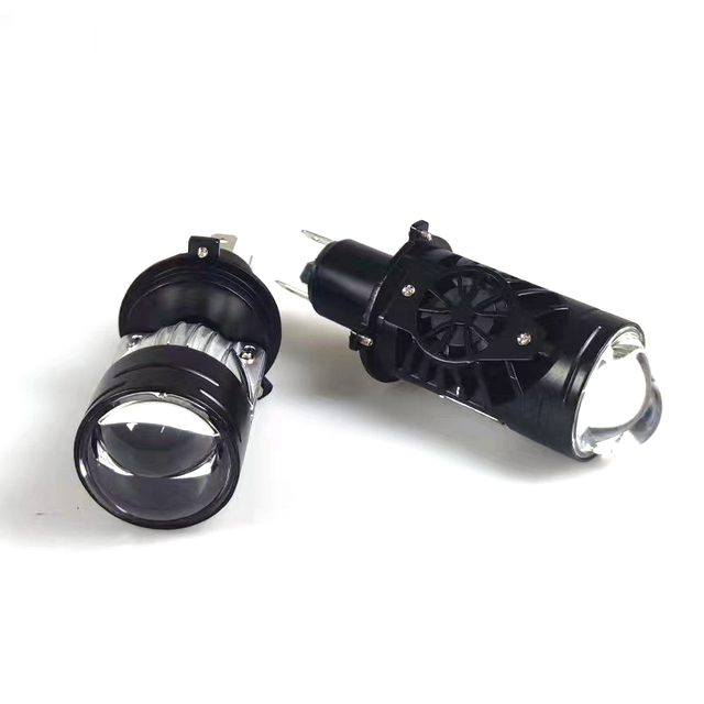 Super Bright P1 Mini Projector LED Headlight H4 Pair 6000K IP68 Waterproof 4000 Lumens Car LED Bulb