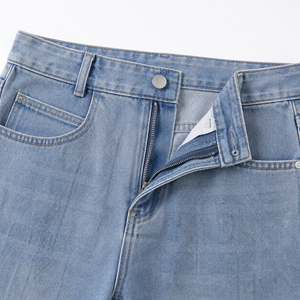 <span class=keywords><strong>Jeans</strong></span> a Zampa di Lusso da Donna a Vita Alta Vestibilità Comoda Stile <span class=keywords><strong>Mom</strong></span> <span class=keywords><strong>Fit</strong></span> in Denim - Vendita all'Ingrosso ODM - Product Image 4