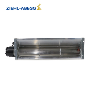 Ziehl Abegg QK08A-4EM.35.<b>CD</b> 205027 230V Aluminum Blade Cross Flow Fan IP10 50/60W Trench Heating Floor Convectors Air Curtains - Product Image 1