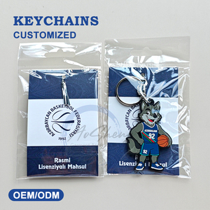 Fabrication sur mesure originale, <span class=keywords><strong>porte</strong></span>-clés certifié professionnel, vente en gros promotionnelle, <span class=keywords><strong>porte</strong></span>-clés en PVC caoutchouc avec personnage de dessin animé - Product Image 2
