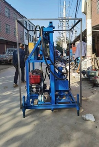 60m 80m100m 120mディーゼルエンジン付きポータブル井戸掘削リグ - Product Image 6