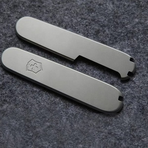Balances à poignée de rechange en titane TC4 pour couteau de 65mm, fabrication sur mesure - Product Image 1