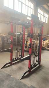 Máquina Smith Estación Multifuncional Combo de Rack para Sentadillas Cruce de Cables Smith Polea de Potencia Equipo de Gimnasio Entrenador <span class=keywords><strong>Multipower</strong></span> - Product Image 3