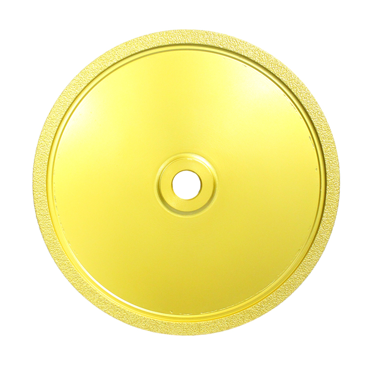 Without Dust High Grinding Efficiency Brazed Diamond Grinding Wheel for Cast Iron High Speed