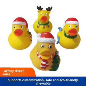 All'ingrosso Eco Friendly spremere in vinile alla rinfusa giocattoli d'anatra giocattoli da bagno anatre - Product Image 3