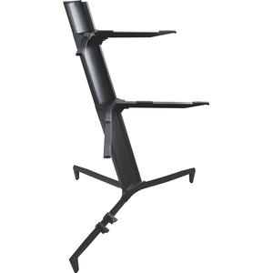 Chuyên Nghiệp Xách Tay Bàn Phím Đôi Đứng 2 Tier Spider Thiết Kế Nhạc Cụ Dây Nhạc Cụ Phụ Kiện - Product Image 2