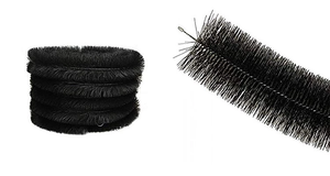 Toit en plastique de gouttière de l'eau de pluie pare-feuilles maille brosse protecteur - Product Image 3