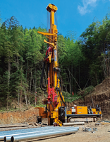Machines de forage de haute qualité, plateforme de forage rotative pour puits d'eau XSC30/1200, plateforme de forage rotative hydraulique avec moteur à pompe à engrenages