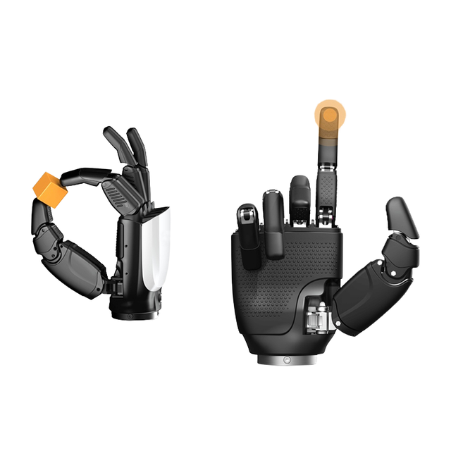 EVO185 F1 Humanoid Dexterous Hand with Gearbox Alloy Material Force-Sensitive 5-Finger Gripper for Robotics & Prosthetics