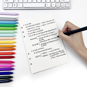 उच्च गुणवत्ता वाले मल्टीकोलर मैकरन सिलिका जेल स्याही पेन प्रचार विज्ञापन रिट्रेटेबल जेल पेन कस्टम लोगो के साथ - Product Image 2