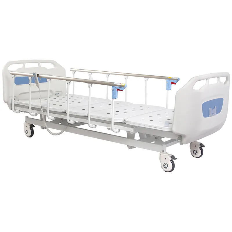D5w5s-sh дешевая регулируемая профессиональная электрическая медицинская клиника Icu кровать с боковыми рельсами