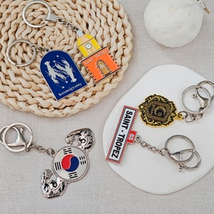 Porte-clés promotionnels personnalisables en gros, design cadeau, utilitaires, mignons, avec motifs fleur, étoile, dessin animé, chien, DIY, et fonction portefeuille - Product Image 5