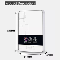 Appareils électroménagers - Chauffe-eau électrique instantané avec écran tactile et affichage numérique LED