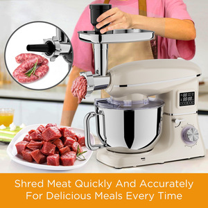 Procesador de alimentos multifuncional 1501-2000ml con diseño de cabezal inclinable, batidora de pie con accesorios para uso en la cocina - Product Image 5