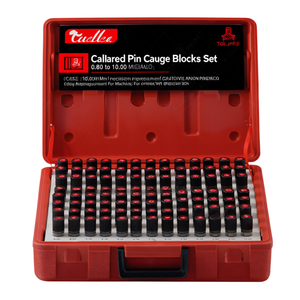 Calibrated Pin Gauge Blocks <b>Set</b> 0.80 To 10.00 Mm Precision Measurement <b>Tool</b> For Machining And Engineering - Product Image 2