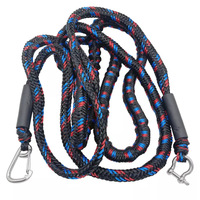 Corde d'amarrage/ancrage marine en PE+PP (3,94 m) avec crochet et manille