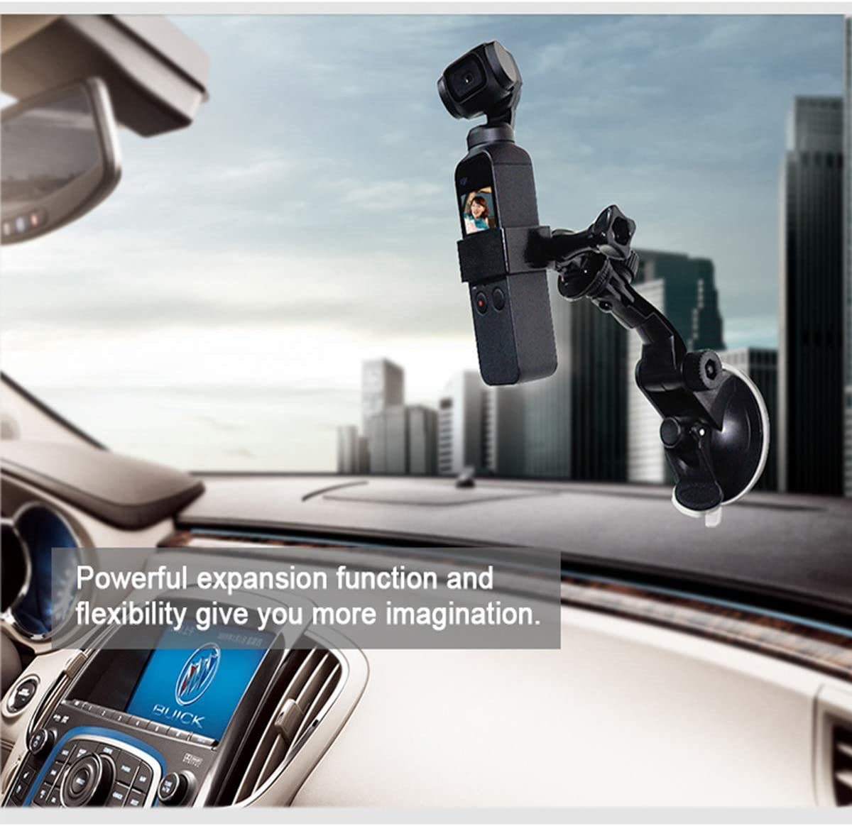 TEKCAM Action Camera Cinghia Pettorale Fascia Testa Supporto per Fascia