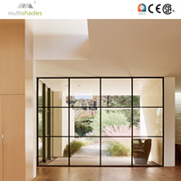 Sistema de Ventanas Fijas de Aluminio con Doble Acristalamiento Templado, Resistentes a Huracanes y con Rotura de Puente Térmico NFRC para Proyectos Comerciales en EE. UU.