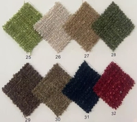 Tissu en tweed de fil magnifique 100 % polyester 450 g/m² toutes saisons pour vêtements et textiles d'ameublement