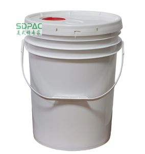 Seau en <span class=keywords><strong>plastique</strong></span> de qualité alimentaire de 10 litres 20 litres à usage intensif personnalisé seau en <span class=keywords><strong>plastique</strong></span> rond et carré pour peinture avec couvercle - Product Image 3